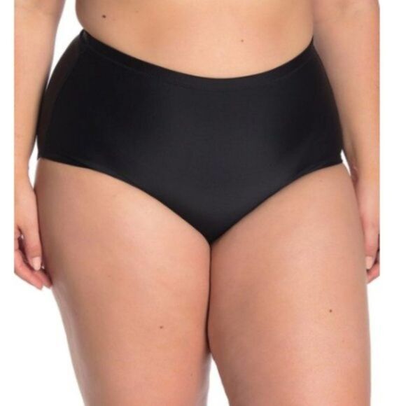 Raisins Curve Shoreline black tummy thinner Bottoms size 22W - Picture 1 of 6